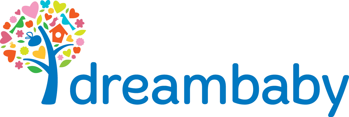 Dreambaby logo in de folder van deze week