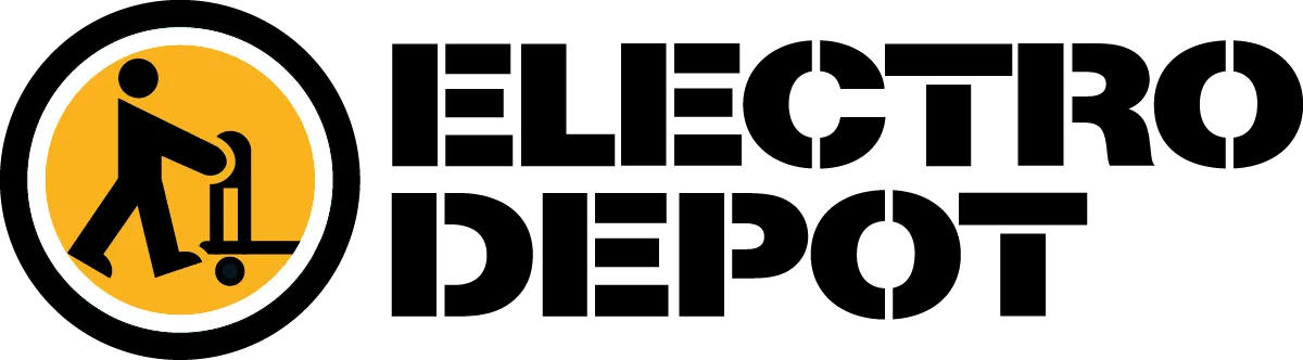 Electro Depot logo in de folder van deze week