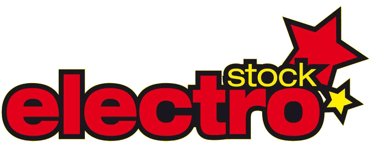 ElectroStock logo in de folder van deze week