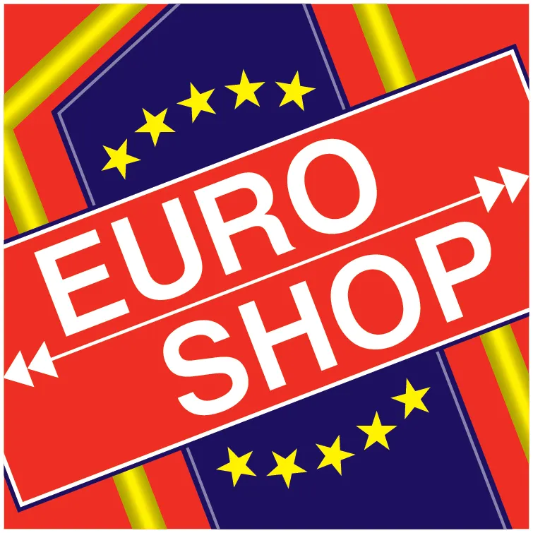 Euro Shop logo in de folder van deze week