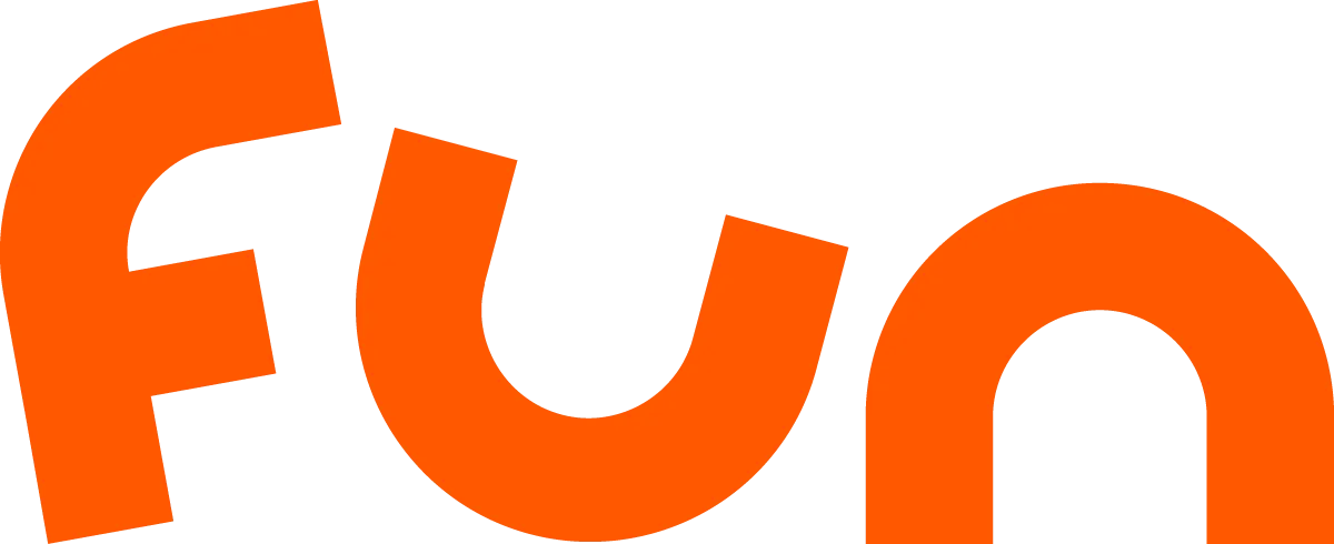 Fun logo in de folder van deze week