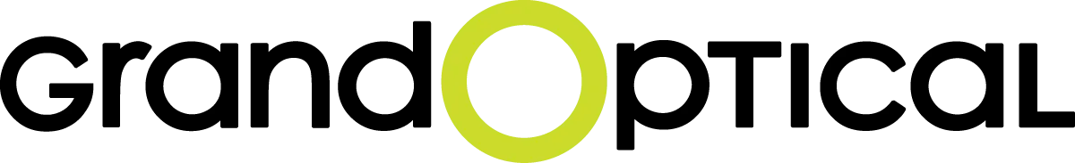 GrandOptical logo in de folder van deze week
