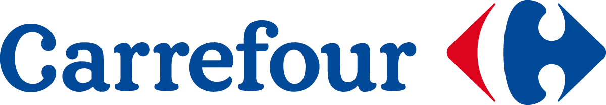 Hyper Carrefour logo in de folder van deze week