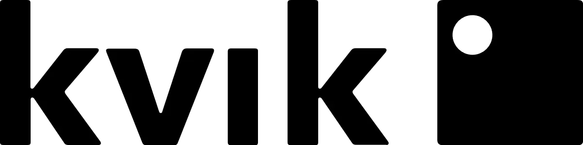 Kvik logo in de folder van deze week