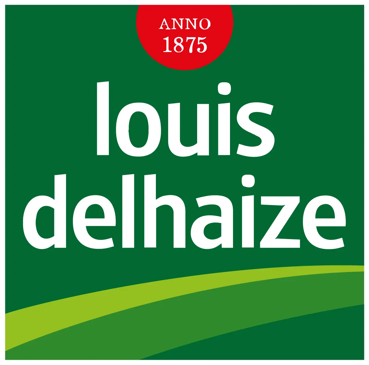 Louis Delhaize logo in de folder van deze week