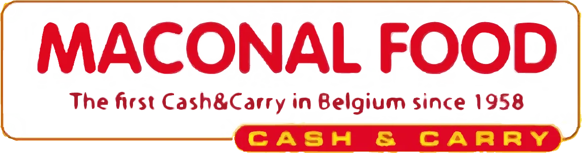 Maconal Food logo in de folder van deze week