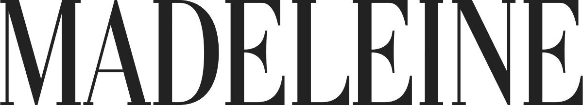 Madeleine logo in de folder van deze week