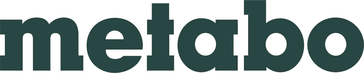 Metabo logo in de folder van deze week