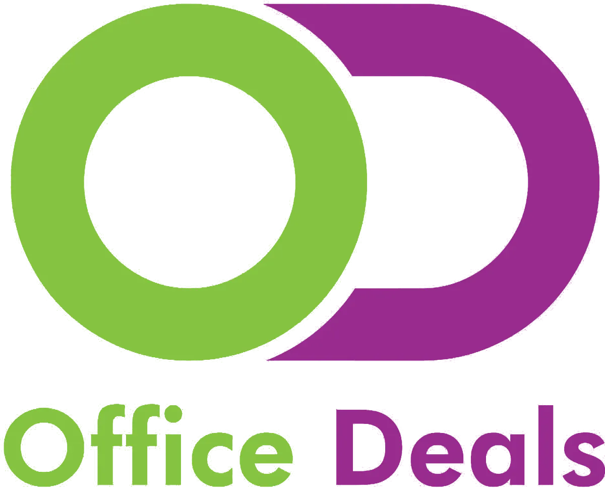 Office Deals logo in de folder van deze week