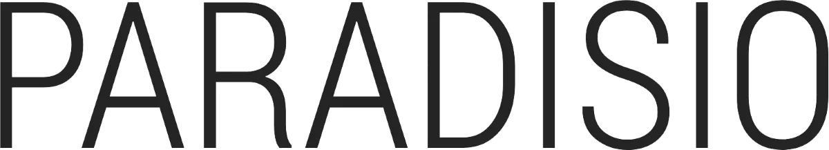 Paradisio logo in de folder van deze week