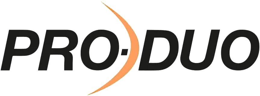 Pro-Duo logo in de folder van deze week