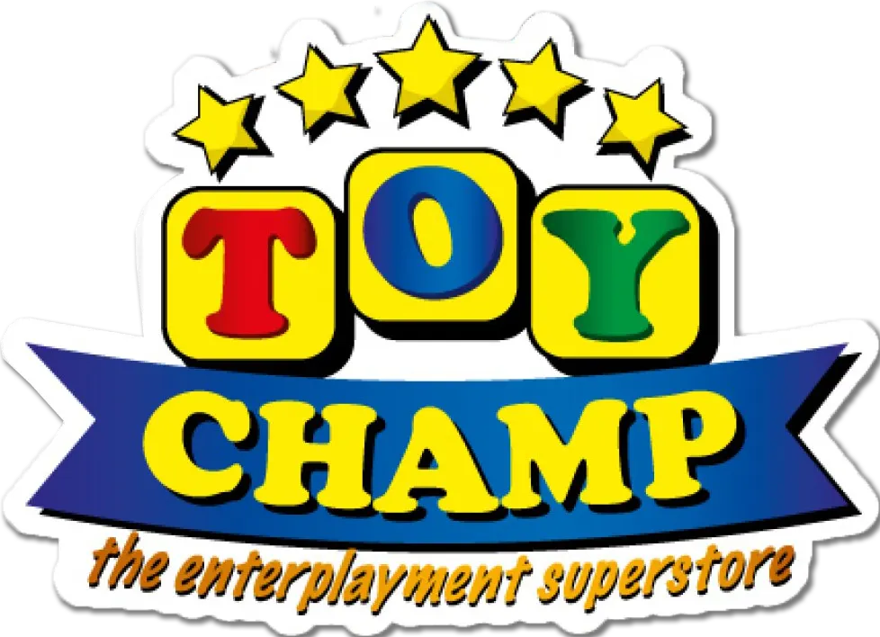 ToyChamp logo in de folder van deze week