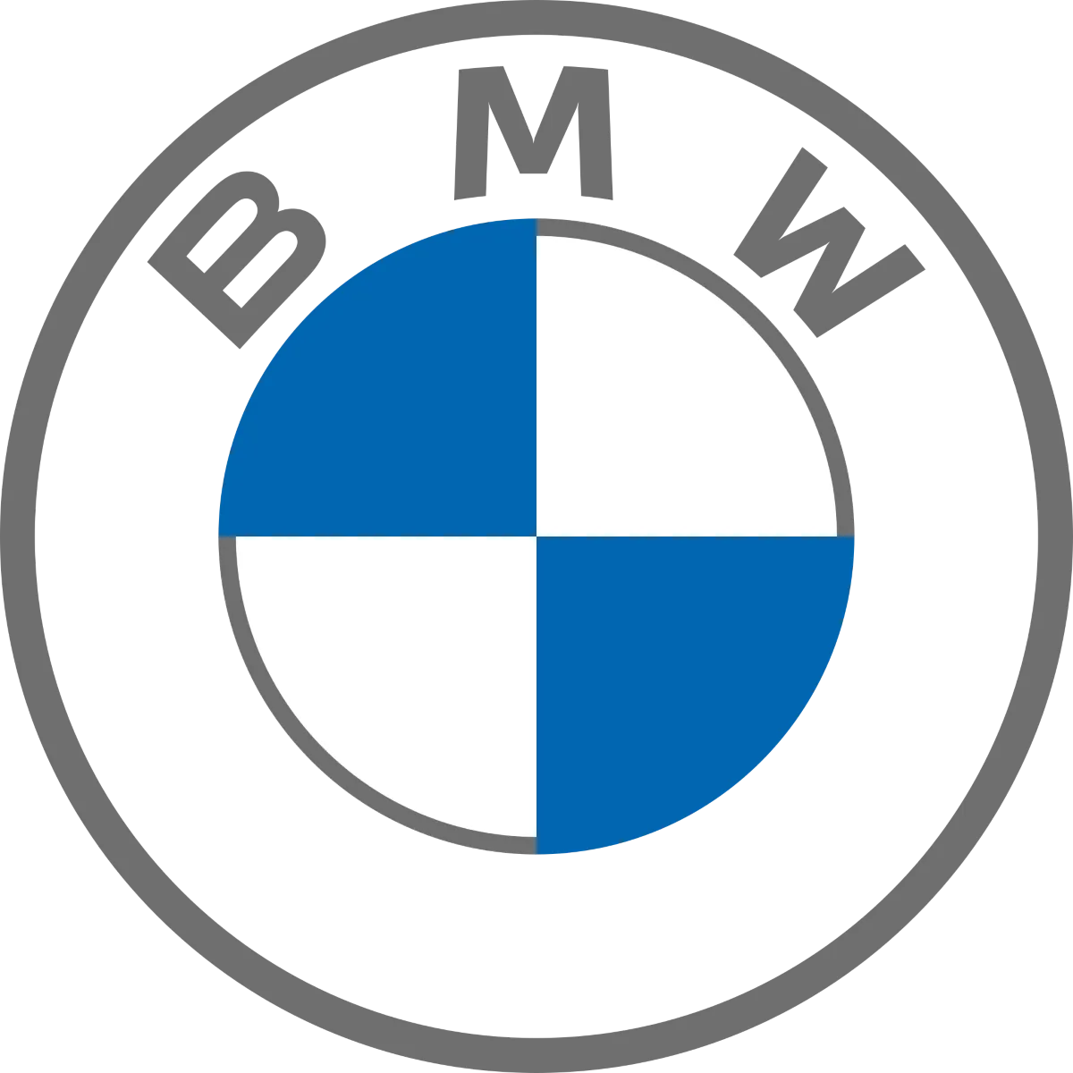 BMW logo. Current catalogue