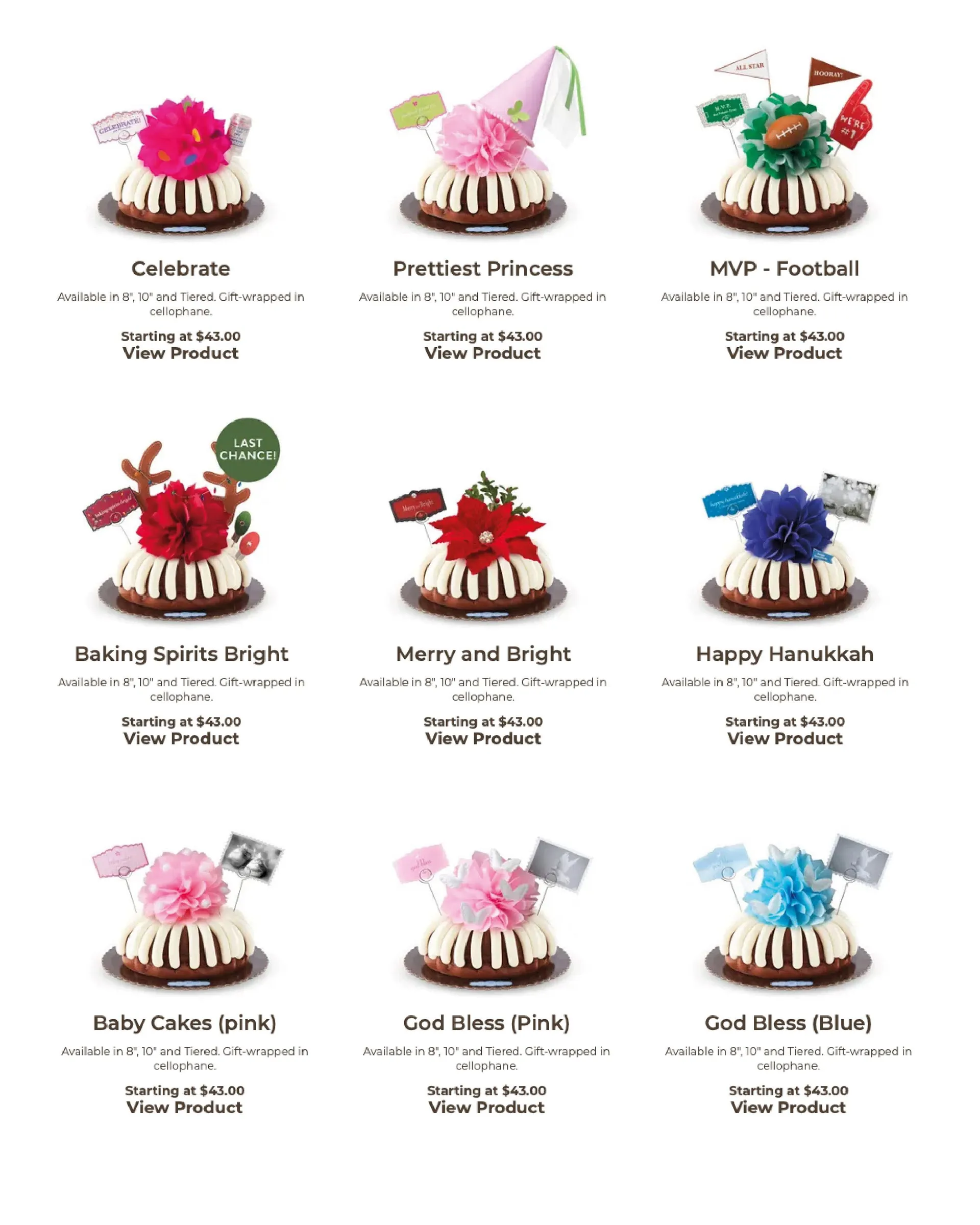 Weekly ad Nothing Bundt Cakes Sales from November 20 to December 5 2024 - Page 2