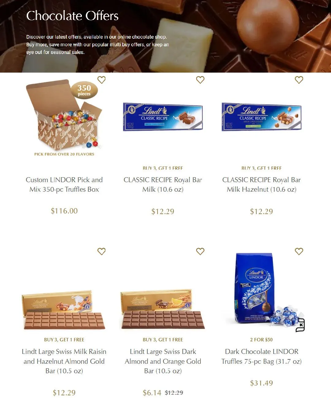 Weekly ad Lindt USA Sales from December 5 to December 19 2024 - Page 