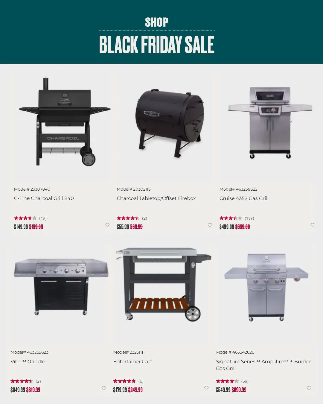 Weekly ad Char-Broil Sales from December 5 to December 19 2024 - Page 