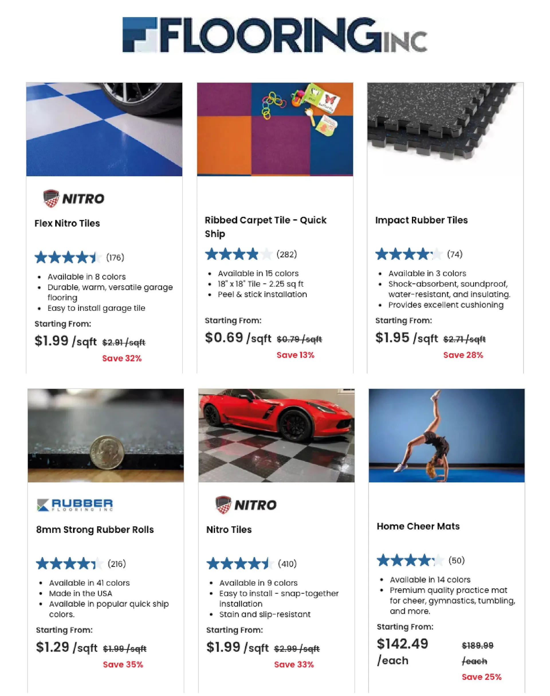 Weekly ad Flooring Inc. Sales from December 5 to December 19 2024 - Page 