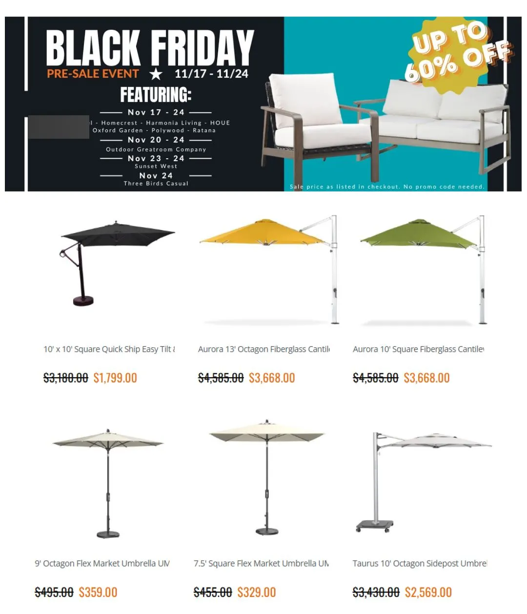 Weekly ad Patio Productions Sales from December 5 to December 19 2024 - Page 