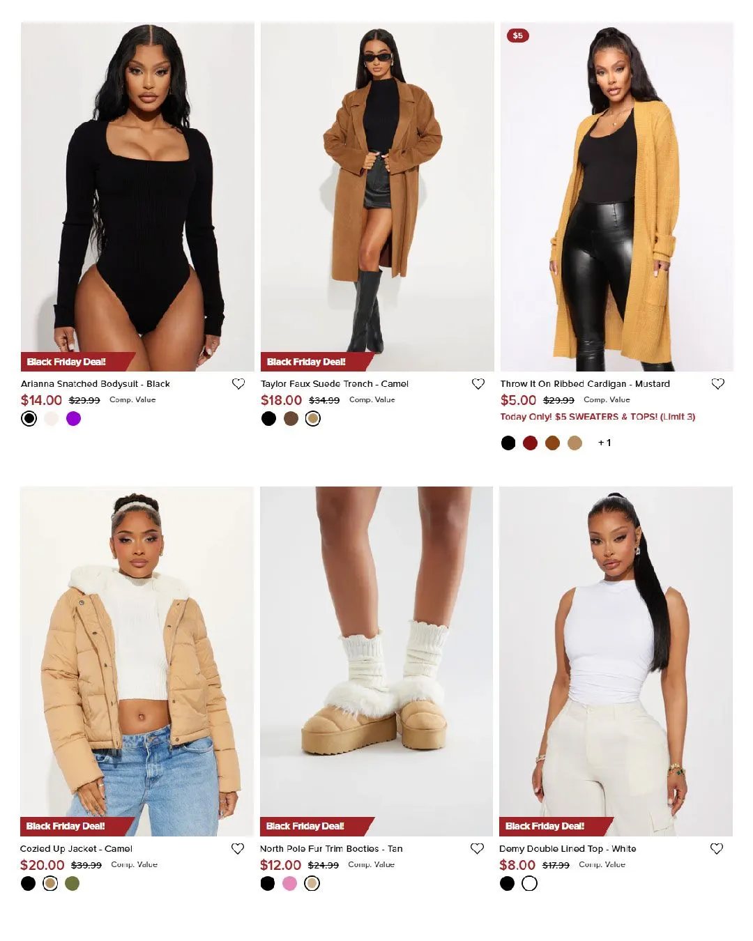 Weekly ad Fashion Nova Sales from December 5 to December 19 2024 - Page 