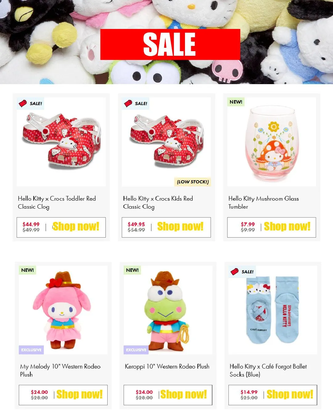 Weekly ad Sanrio Sales from November 20 to December 5 2024 - Page 2
