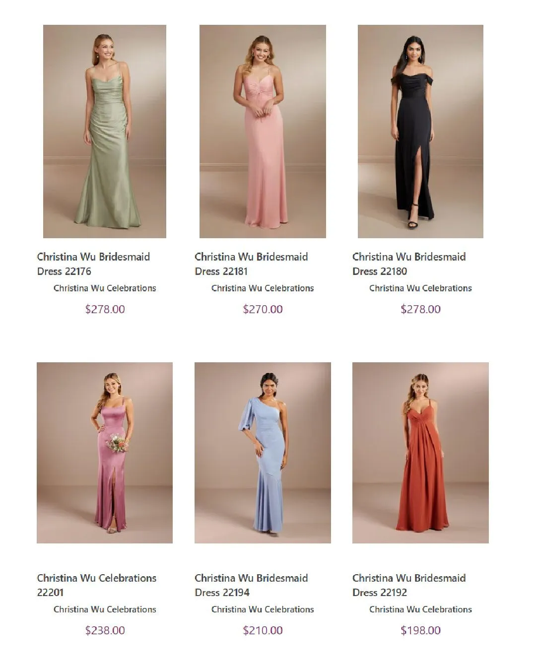 Weekly ad Bella Bridesmaids Sales from December 5 to December 19 2024 - Page 2