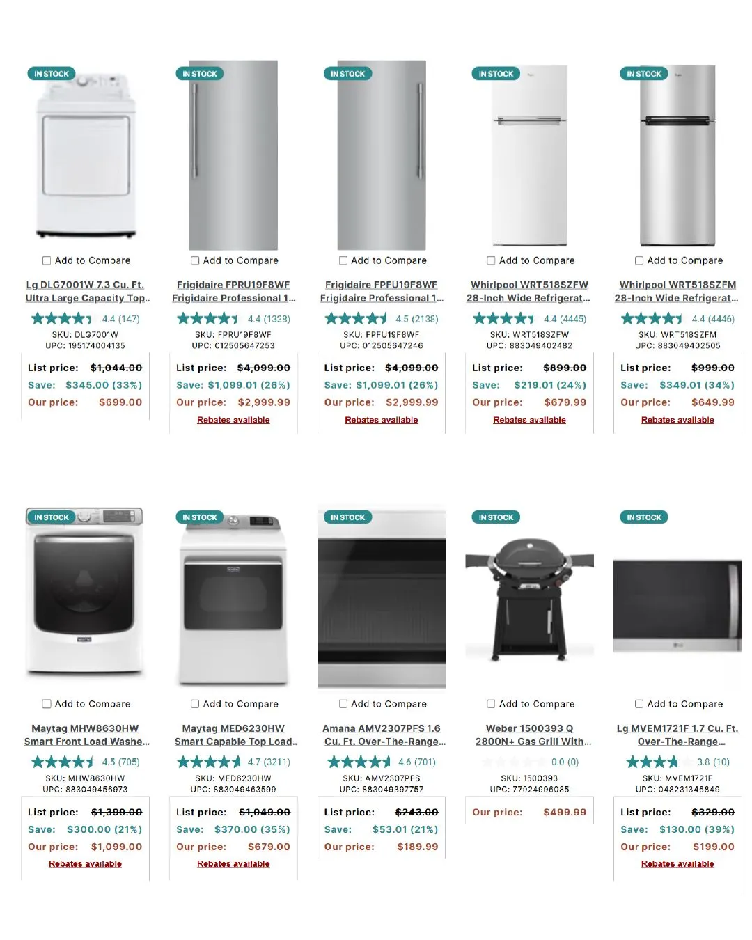 Weekly ad Town Appliance Sales from December 5 to December 19 2024 - Page 2