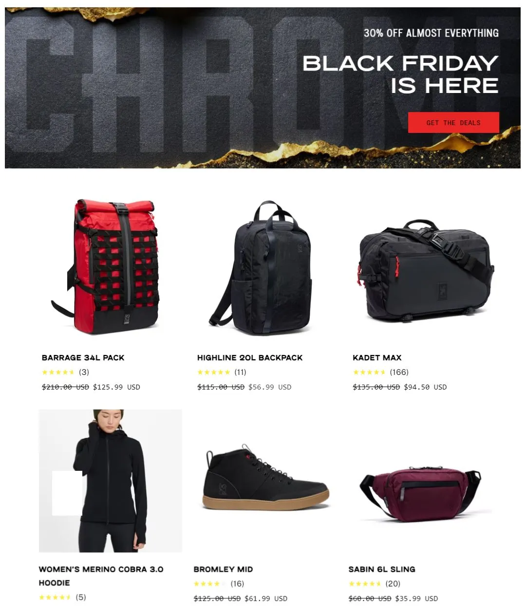 Weekly ad Chrome Industries Sales from November 20 to December 5 2024 - Page 