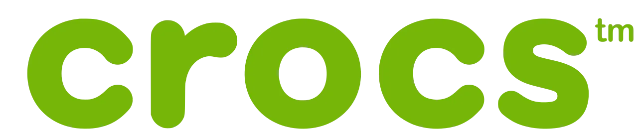 Crocs logo de folhetos