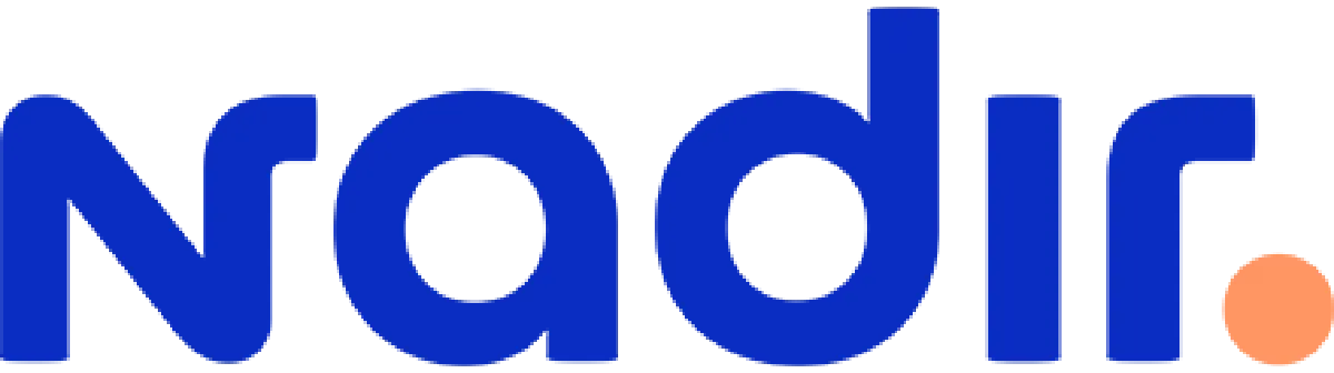 Nadir logo de folhetos