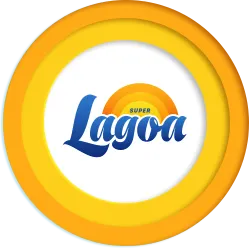 Super Lagoa logo de folhetos