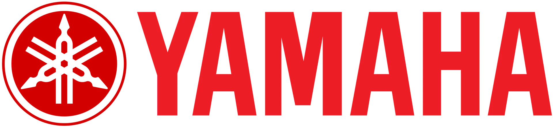 Yamaha logo de folhetos