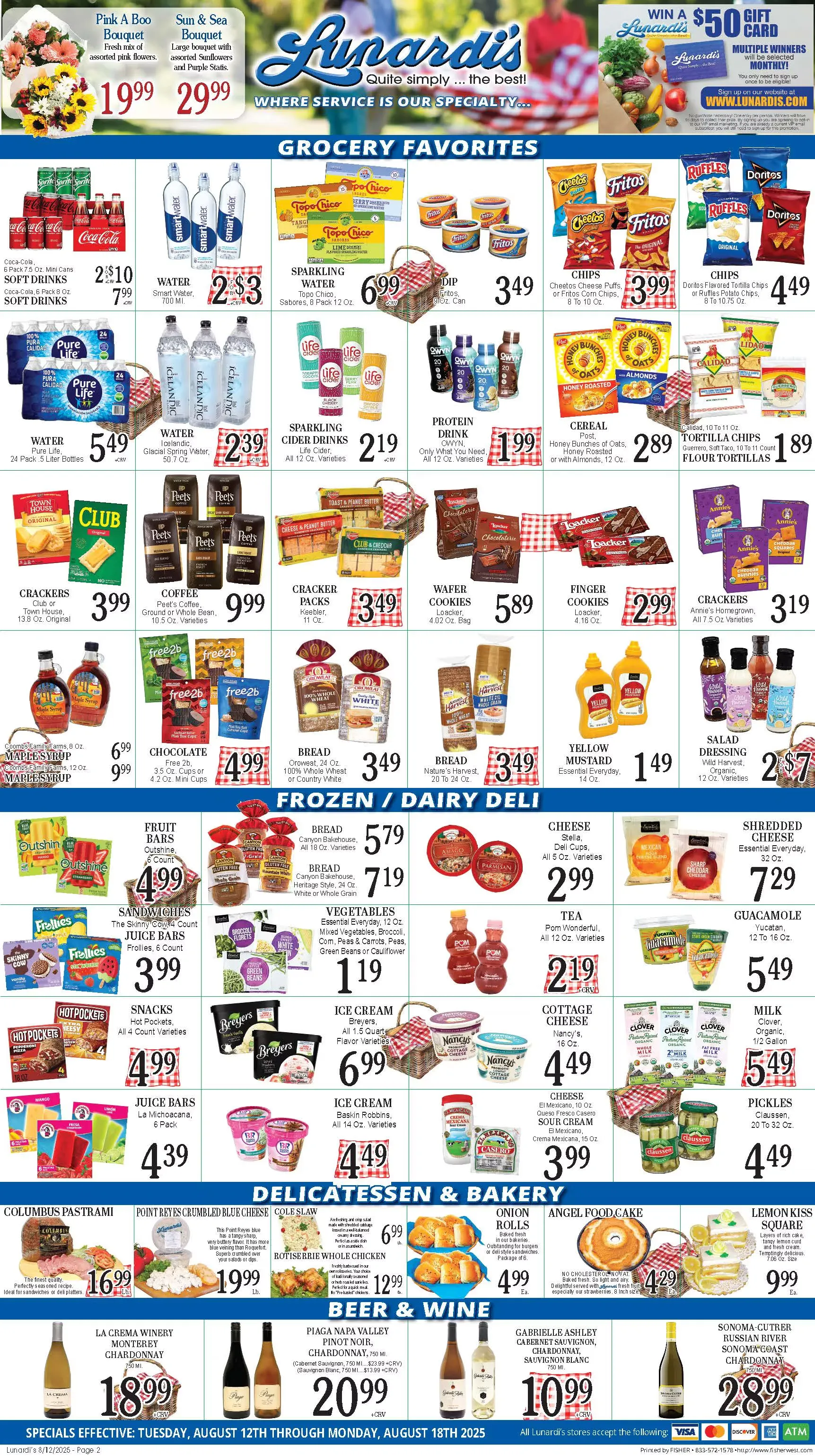 Weekly ad Lunardi's Sales from August 12 to August 19 2025 - Page 2