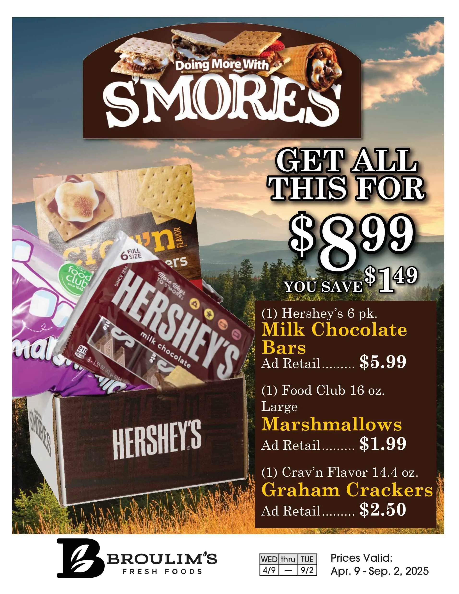 Weekly ad Broulim's Weekly Ad from April 23 to September 2 2025 - Page 1