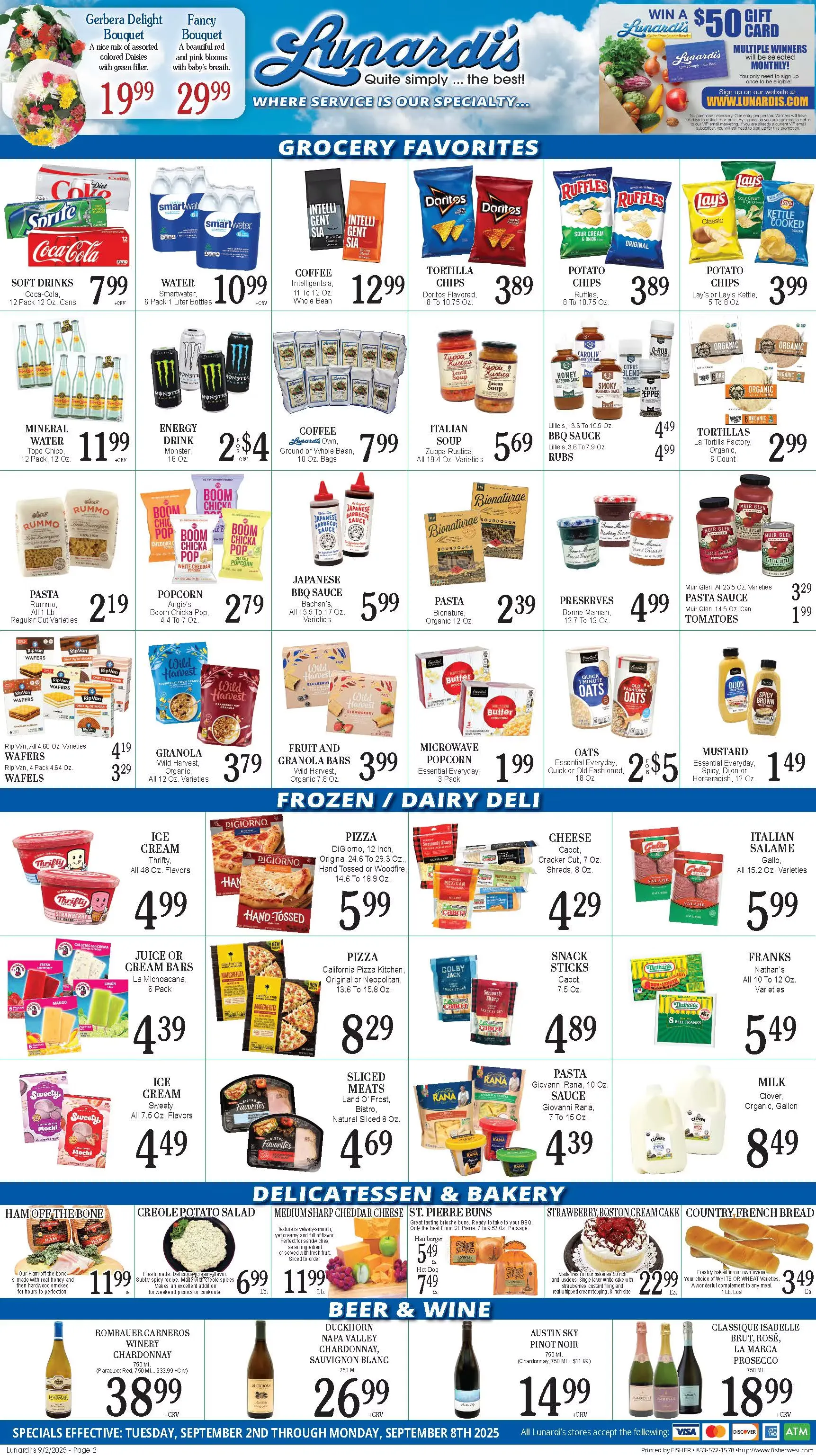 Weekly ad Lunardi's Sales from September 2 to September 8 2025 - Page 2