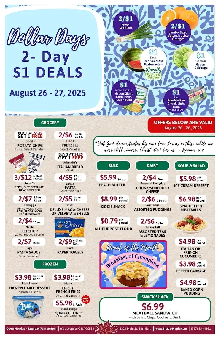 Weekly ad Shady Maple Sales from August 20 to August 27 2025 - Page 2
