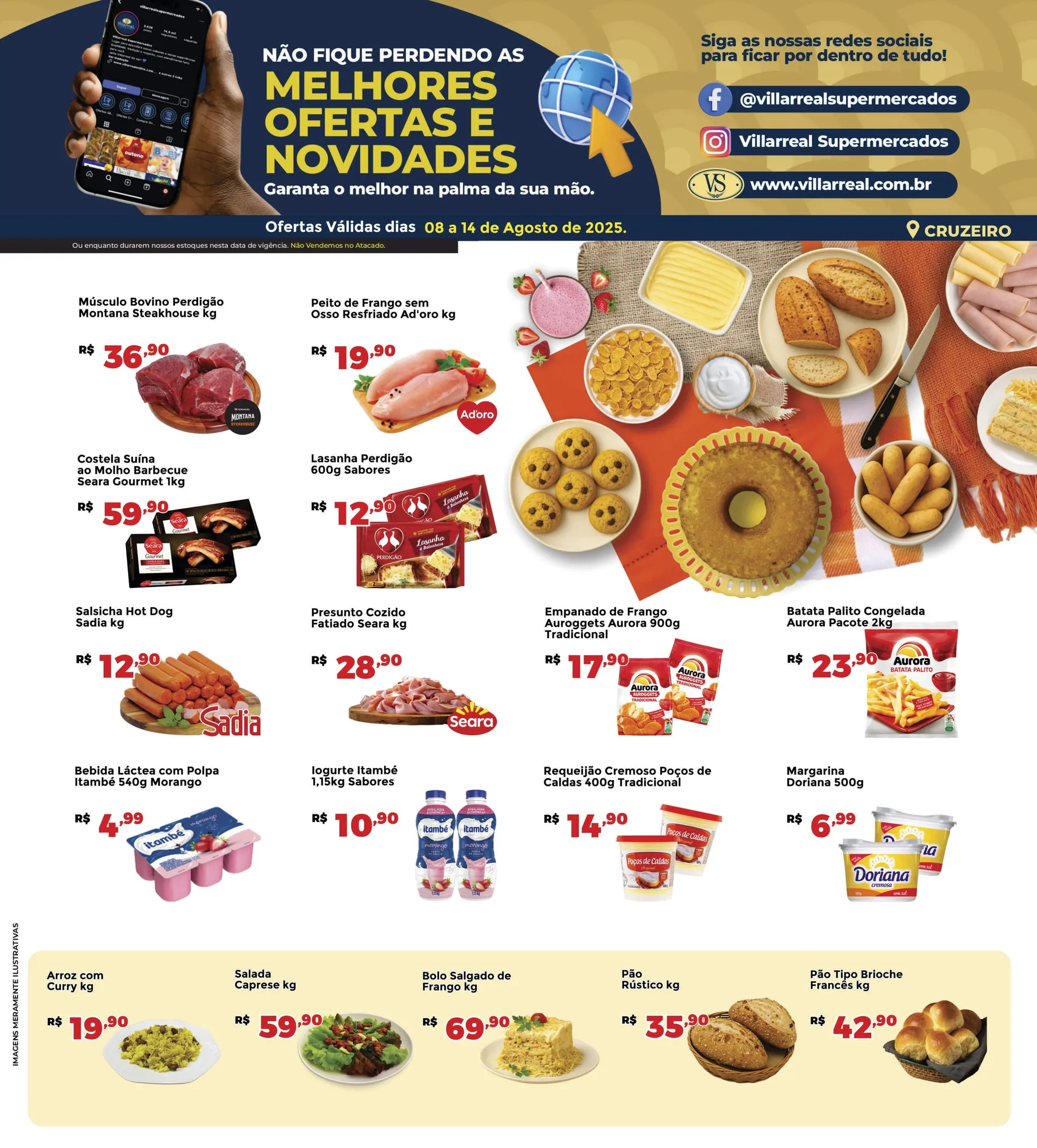 Encarte de Folhetos Villarreal 8 de agosto até 18 de agosto 2025 - Pagina 2