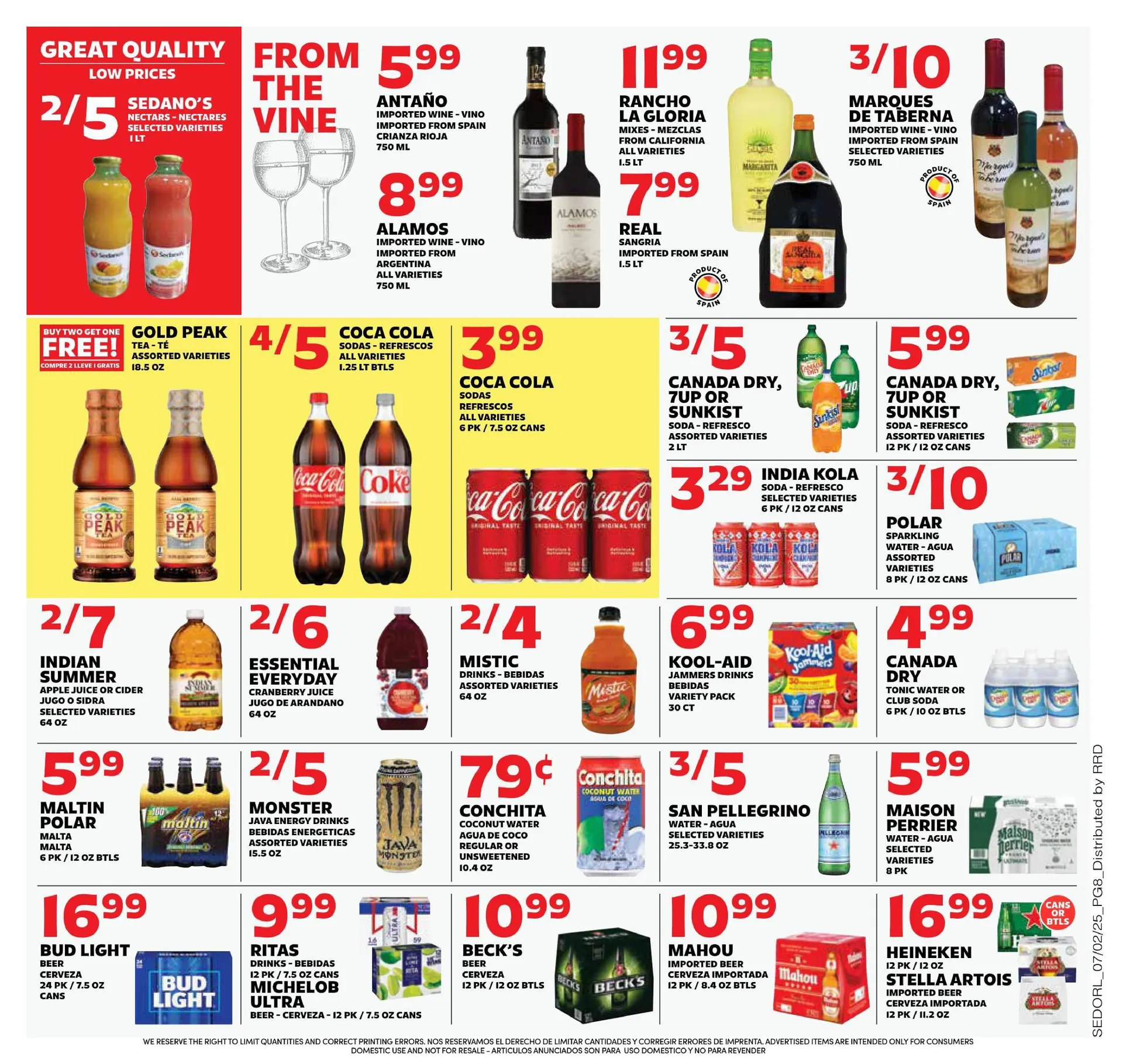 Weekly ad Sedano's Sales from July 2 to July 11 2025 - Page 2