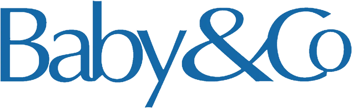 Baby & Co logo. Current catalogue
