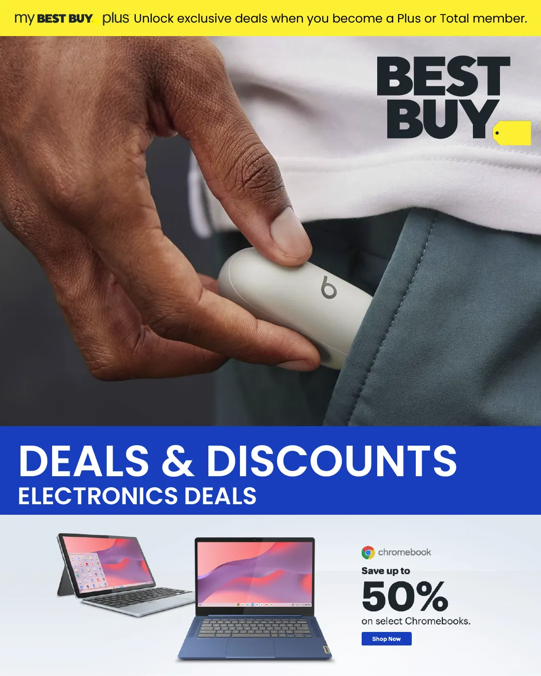 Weekly ad Best Buy Electronics Deals from October 1 to October 6 2024 - Page 