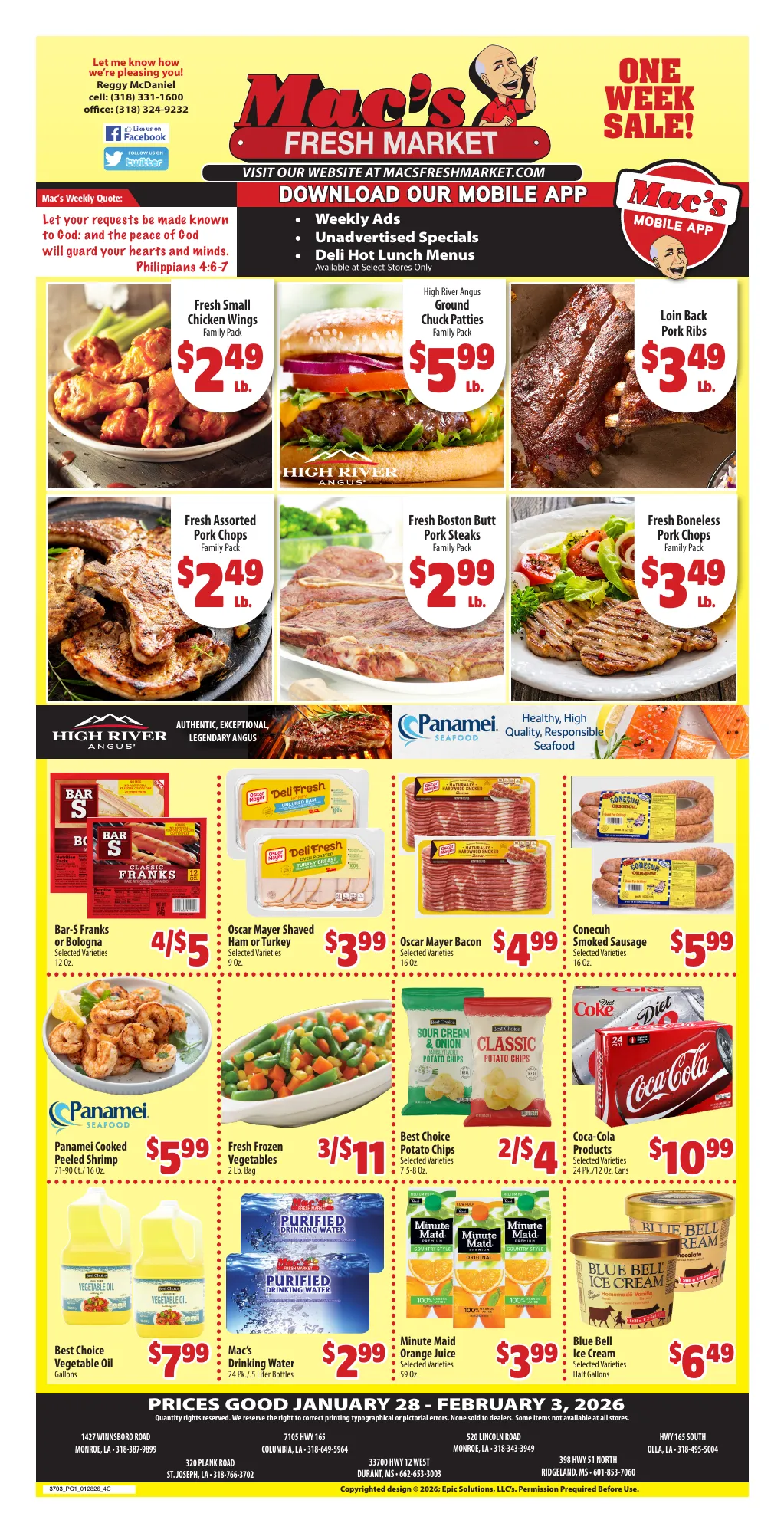 Weekly ad Mac's Freshmarket Sales from January 28 to February 3 2026 - Page