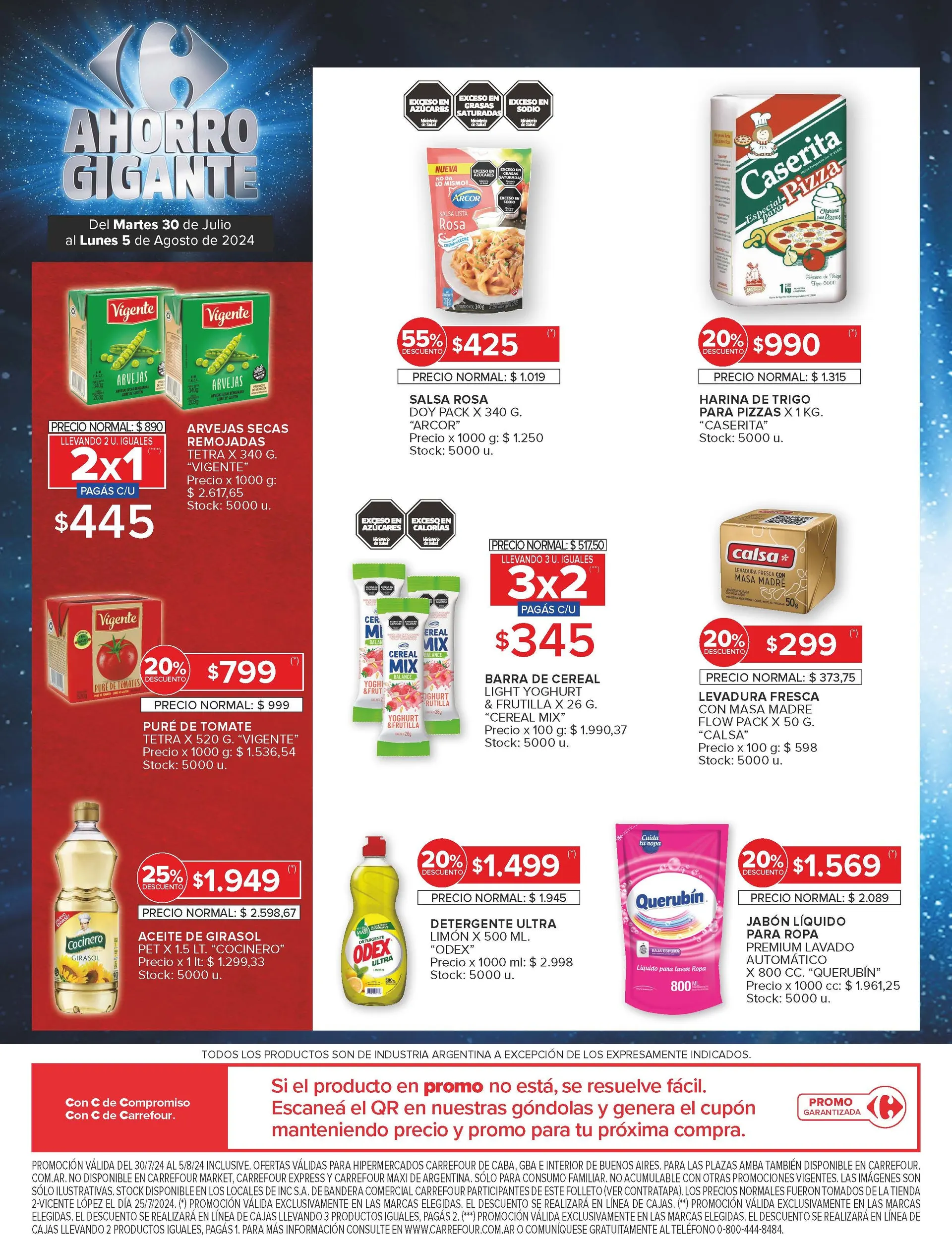 Ofertas de Carrefour Ahorro Gigante 30 de julio al 5 de agosto 2024 - Página 2 del catálogo