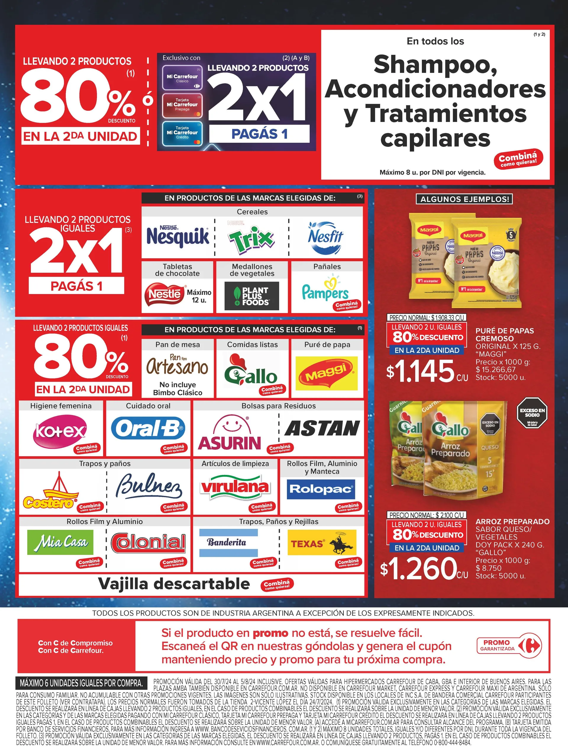 Ofertas de Carrefour Ahorro Gigante 30 de julio al 5 de agosto 2024 - Página 3 del catálogo