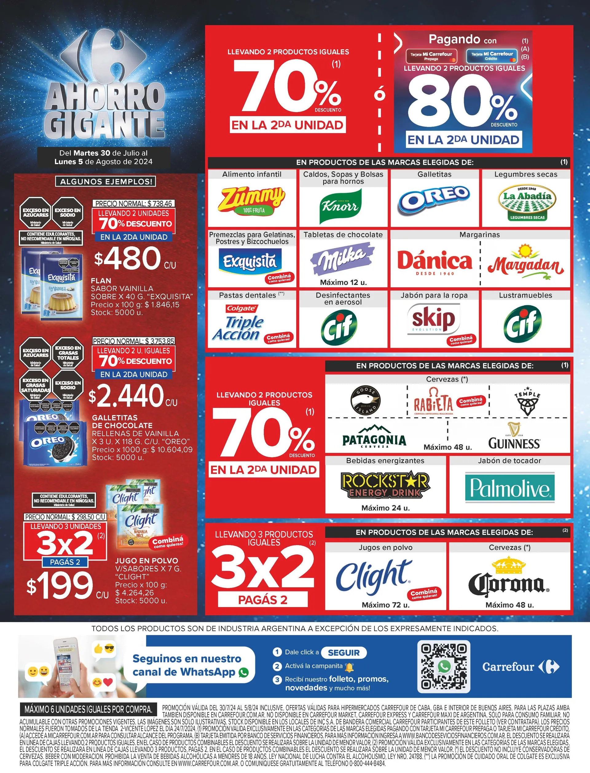 Ofertas de Carrefour Ahorro Gigante 30 de julio al 5 de agosto 2024 - Página 4 del catálogo