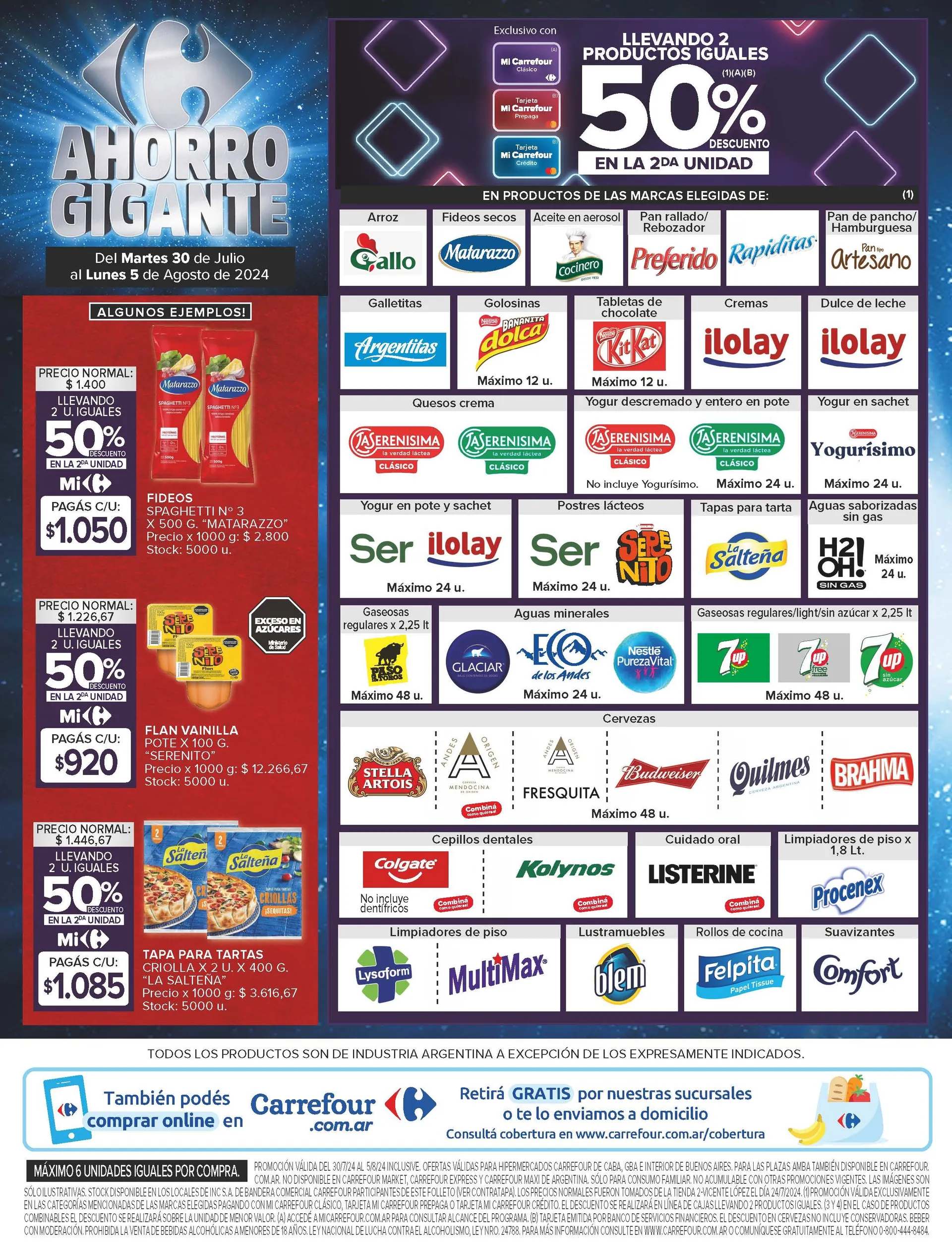 Ofertas de Carrefour Ahorro Gigante 30 de julio al 5 de agosto 2024 - Página 5 del catálogo