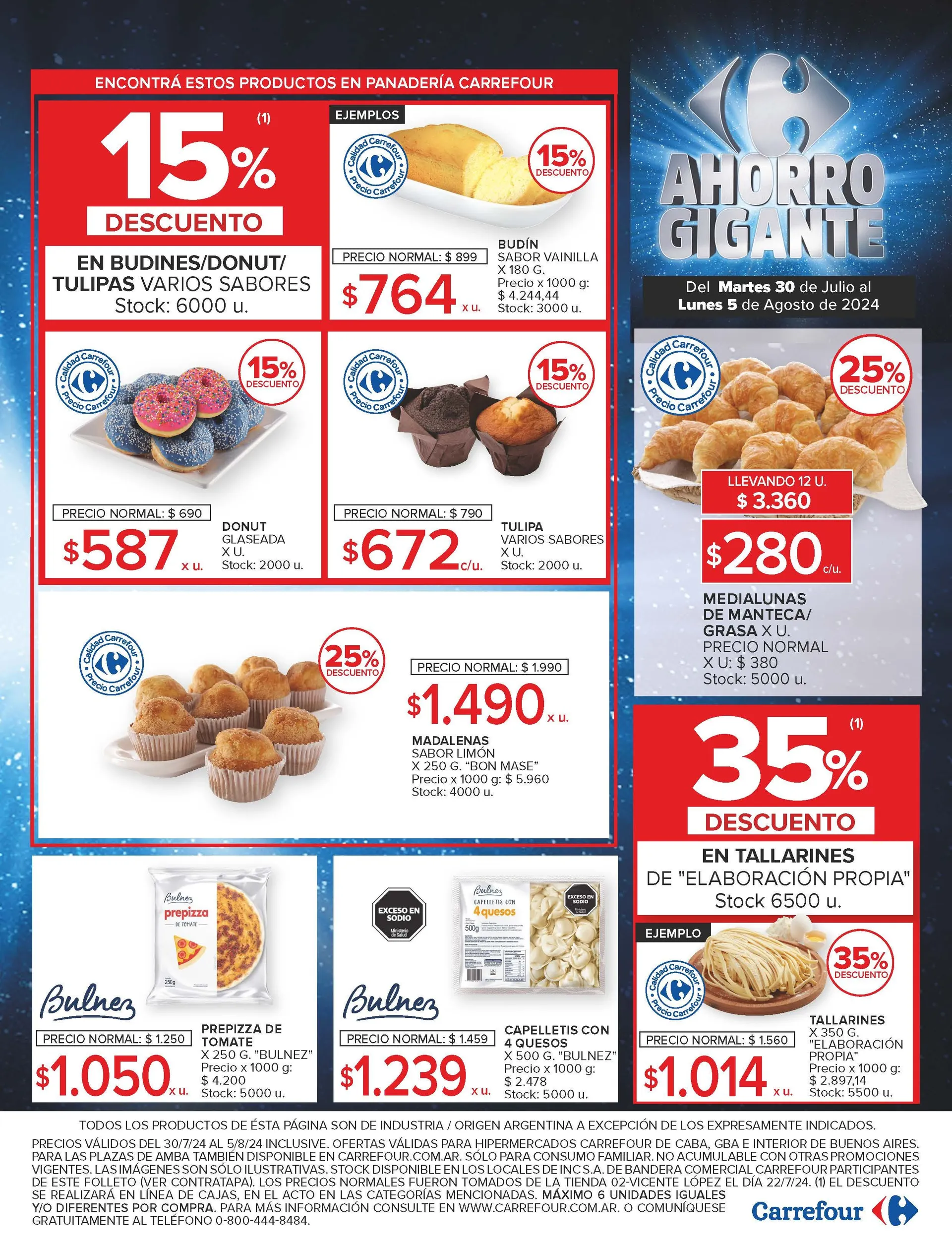 Ofertas de Carrefour Ahorro Gigante 30 de julio al 5 de agosto 2024 - Página 13 del catálogo