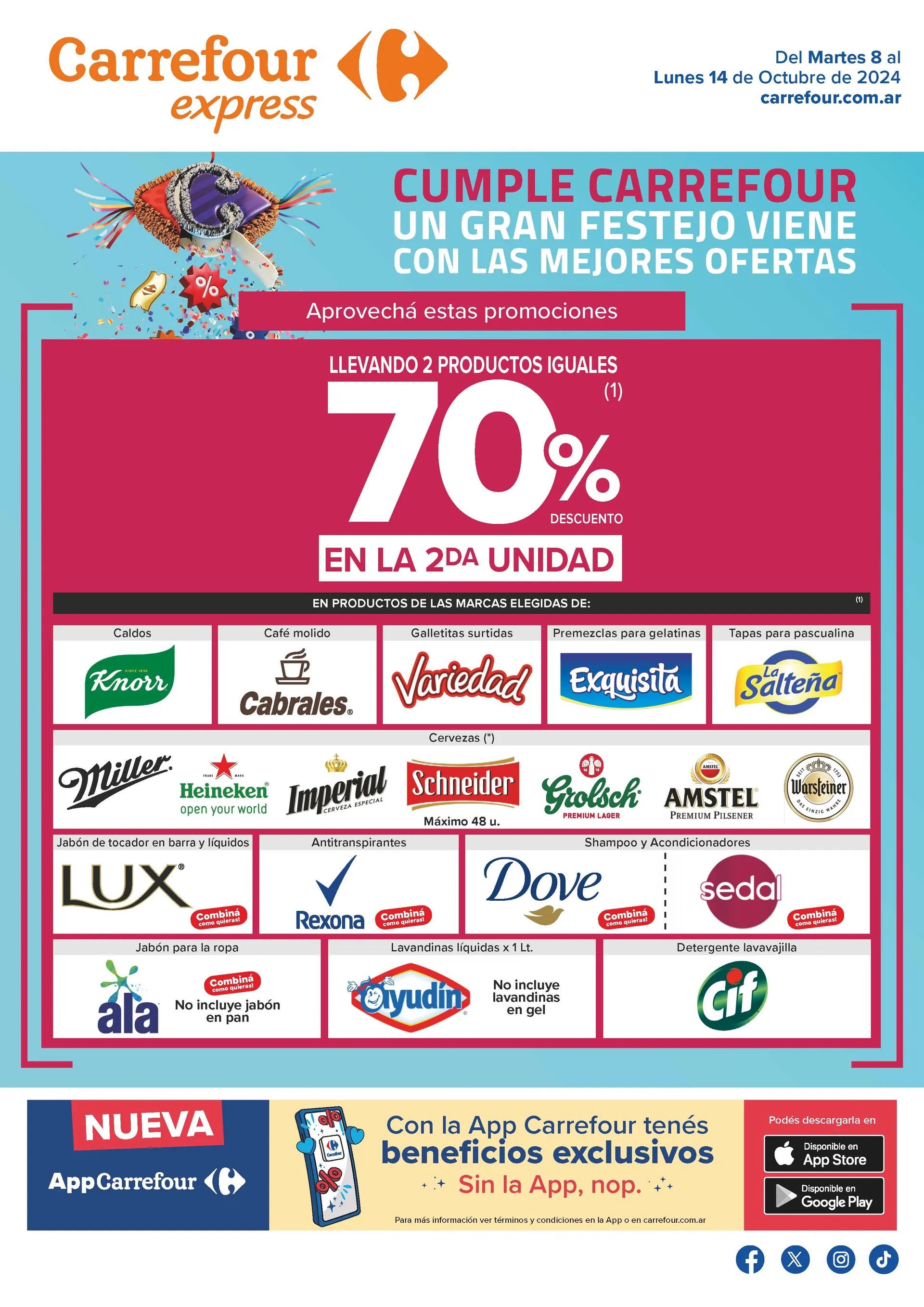 Ofertas de Carrefour Grandes ofertas 8 de octubre al 14 de octubre 2024 - Página del catálogo