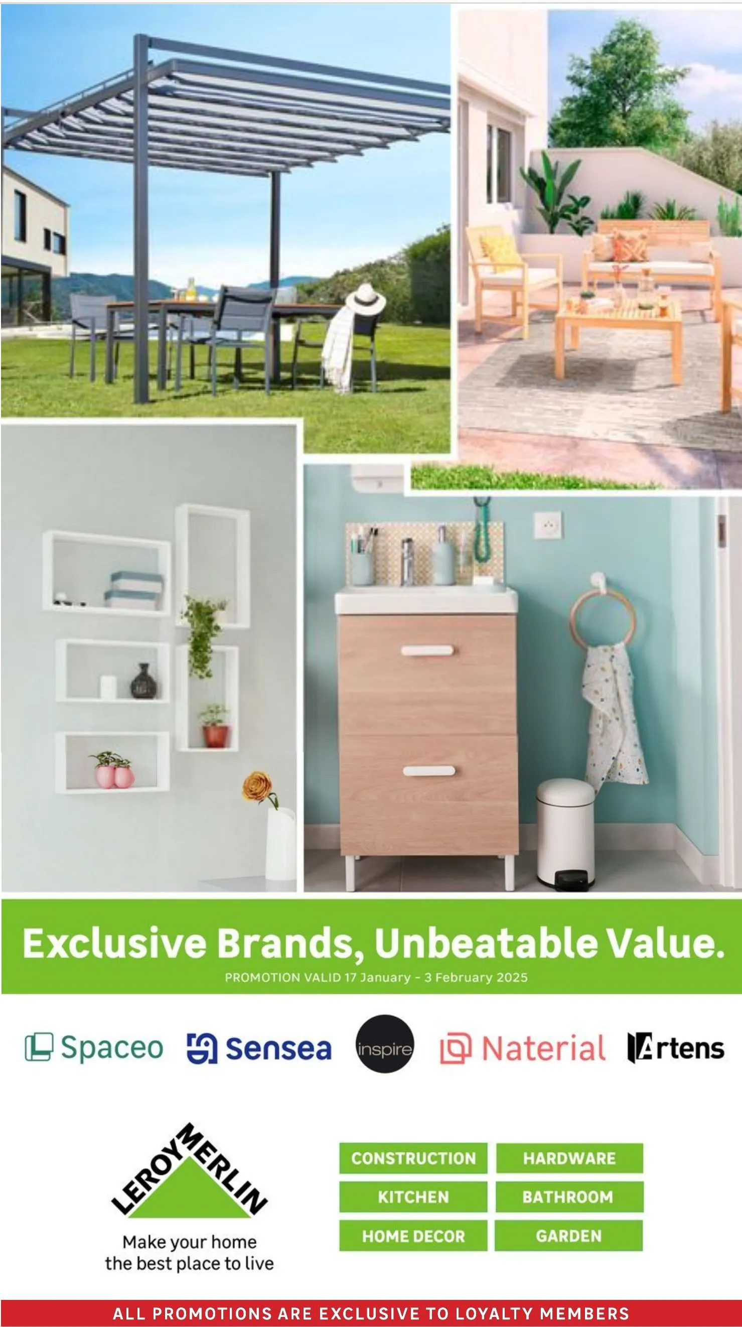 Leroy Merlin Deals & discounts from 27 January to 3 February 2025 - Catalogue Page 