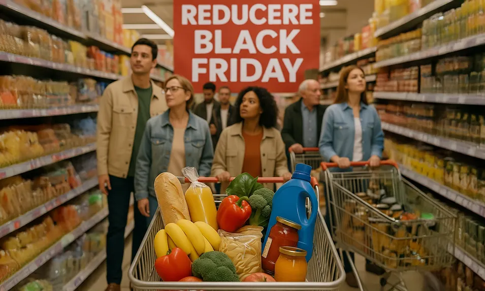 Nu Ceda Ispitei! Strategia Ta de Bun Simț pentru Black Friday la Supermarketuri în România! 🛒