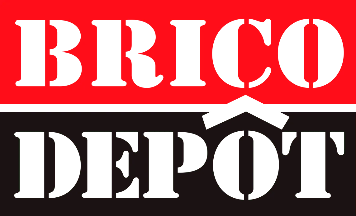 Brico Depôt logo de folhetos