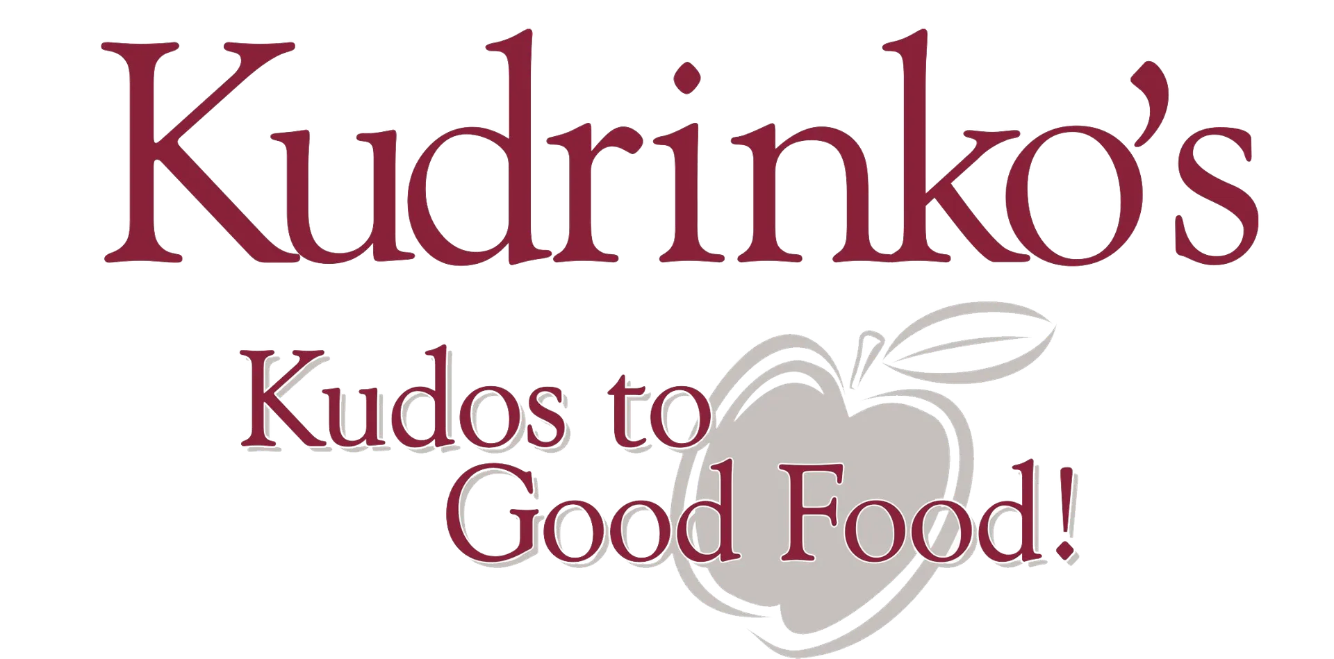 Kudrinko's logo. Current weekly ad